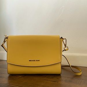 Michael Kors Ellis Leather Crossbody Bag